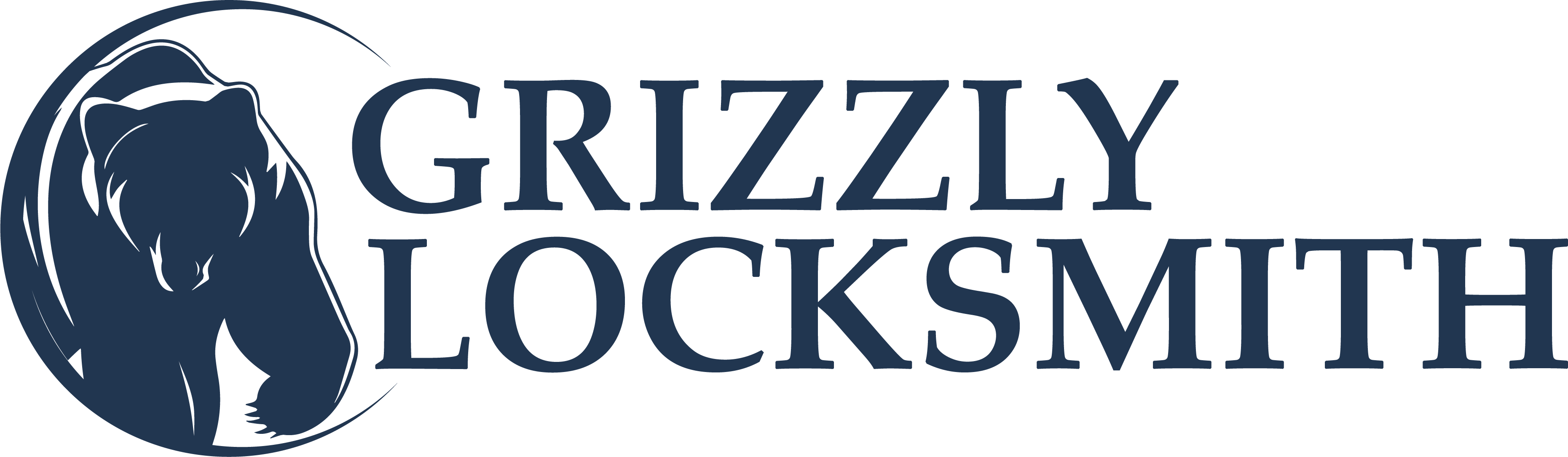 A logo of Grizzly Locksmith